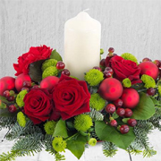 Festive Glow Arrangement